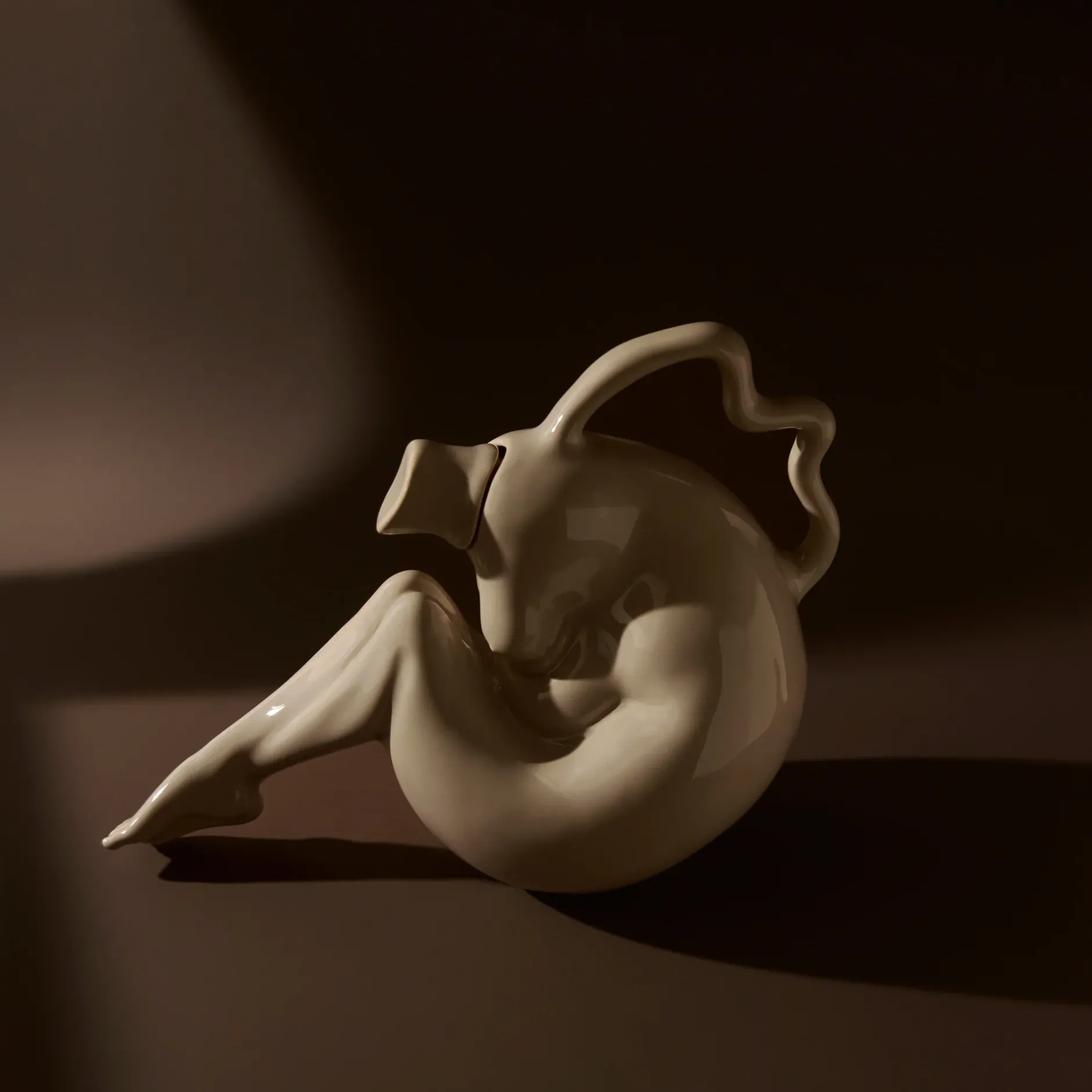 Anissa Kermiche Tit-Tea Pot (High-Shine Mushroom)- Home