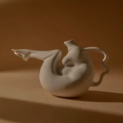 Anissa Kermiche Tit-Tea Pot (High-Shine White)- Home