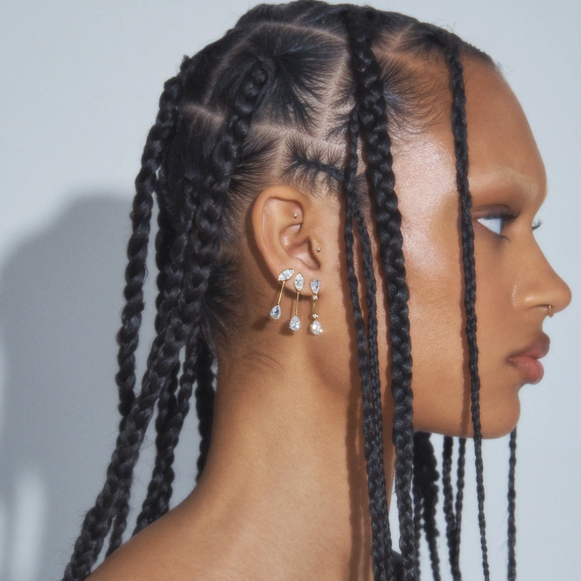 Anissa Kermiche Two Faced Earrings- Earrings