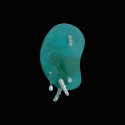 Anissa Kermiche Wonky Tear-Drop Stud- Studs